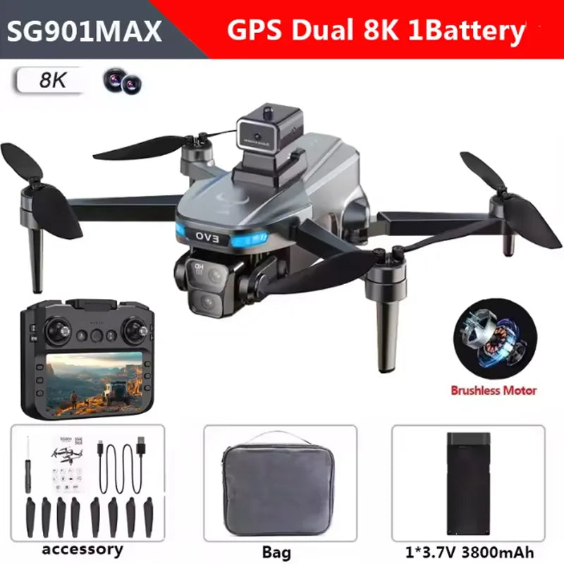 8K GPS Screen FPV Drone
