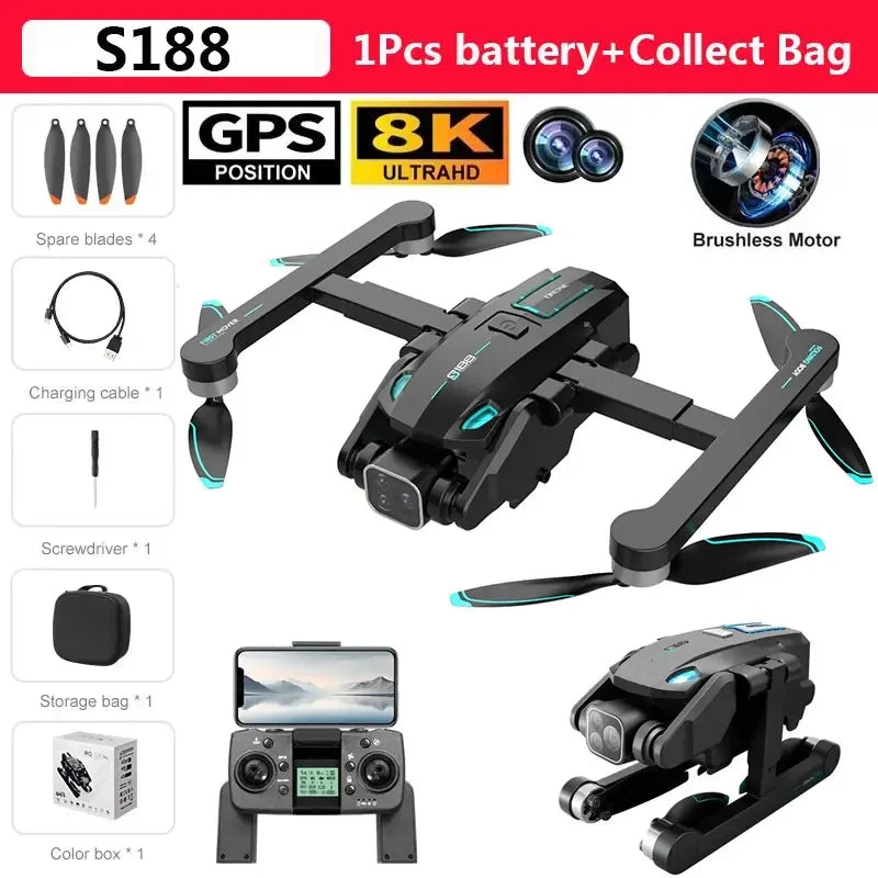 8K GPS Dual Camera Drone