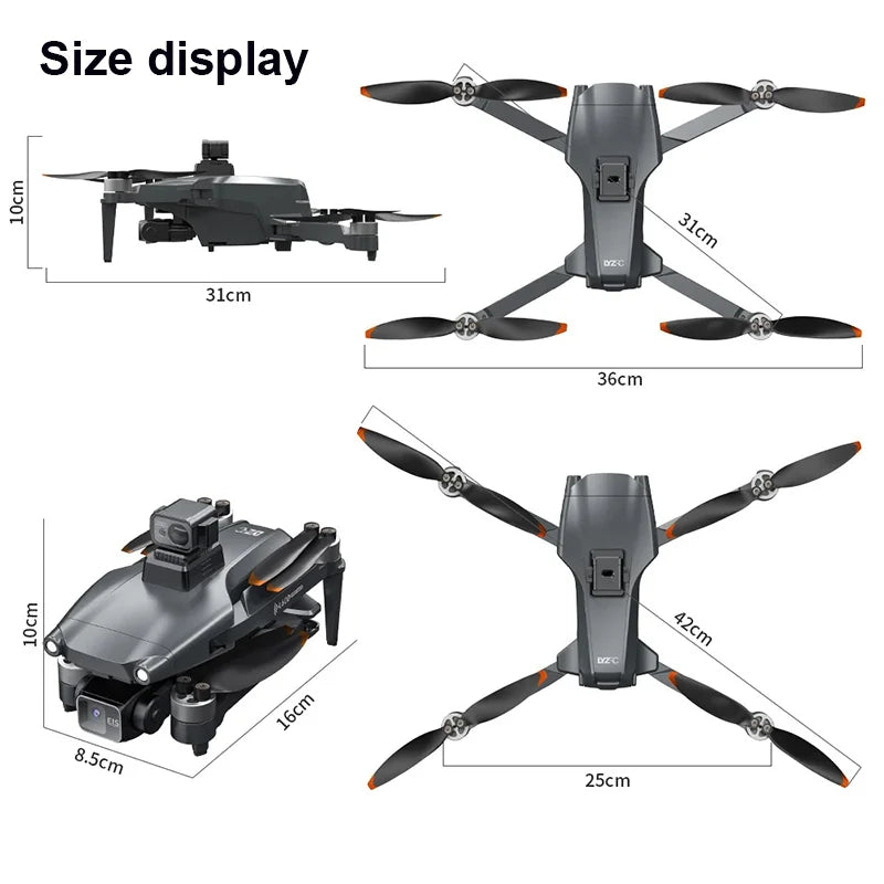 4K GPS 3-Axis Gimbal Drone