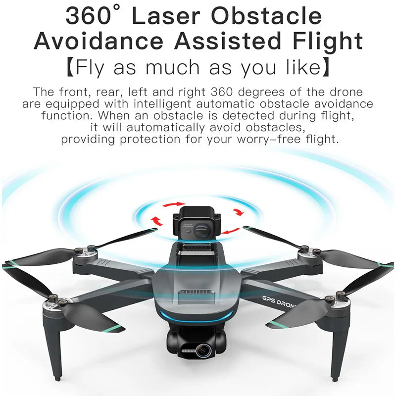8K GPS Gimbal FPV Drone