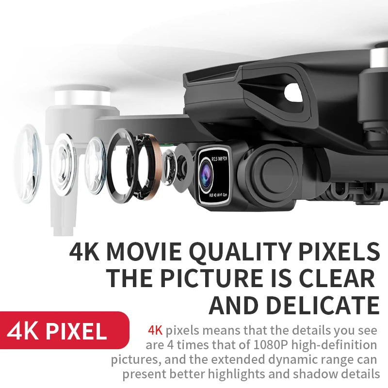 4K GPS Foldable FPV Drone