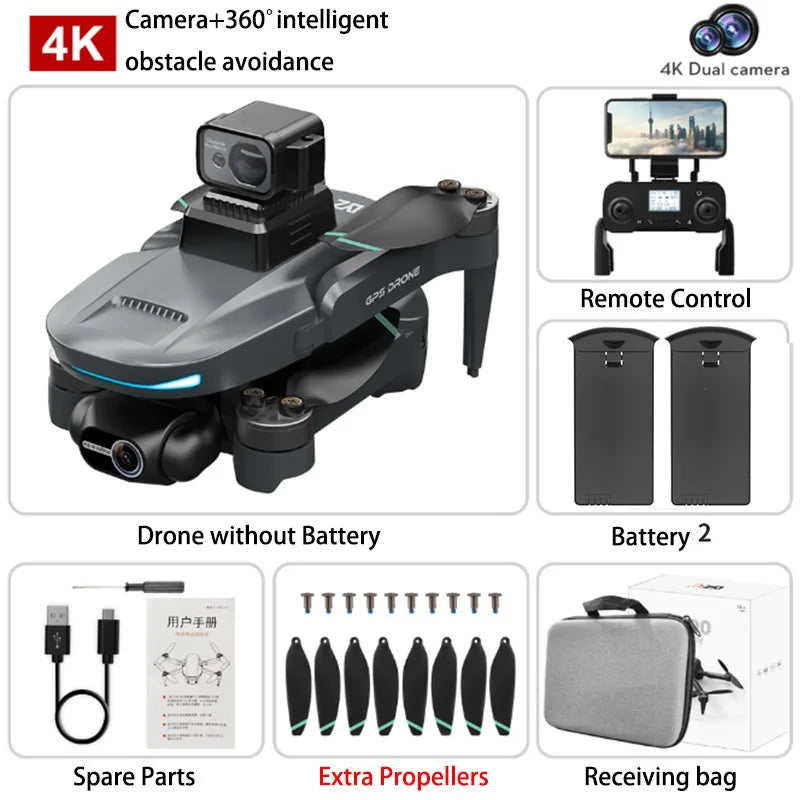 8K GPS Gimbal FPV Drone