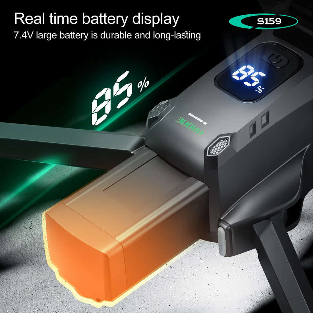 GPS Screen Obstacle Drone 8K