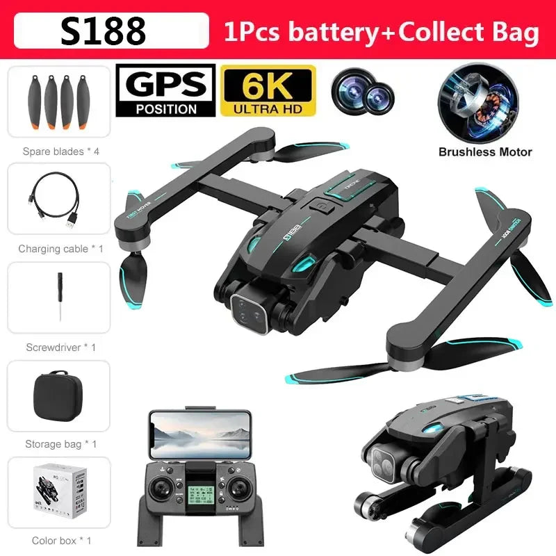 8K GPS Dual Camera Drone