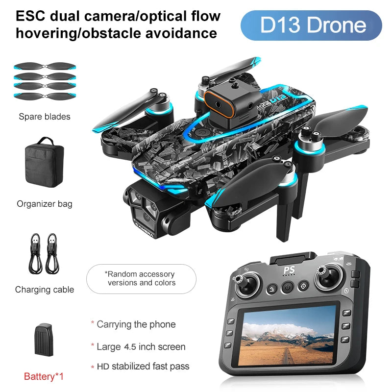 4K Triple Camera Screen Drone