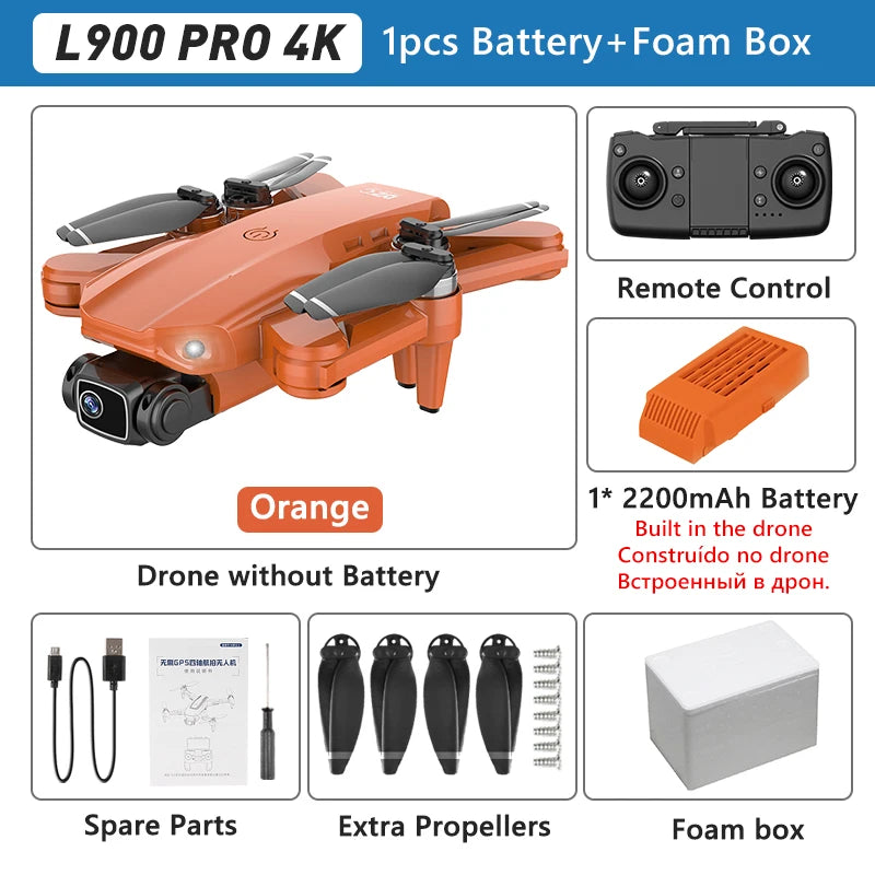 4K GPS Dual Camera Drone