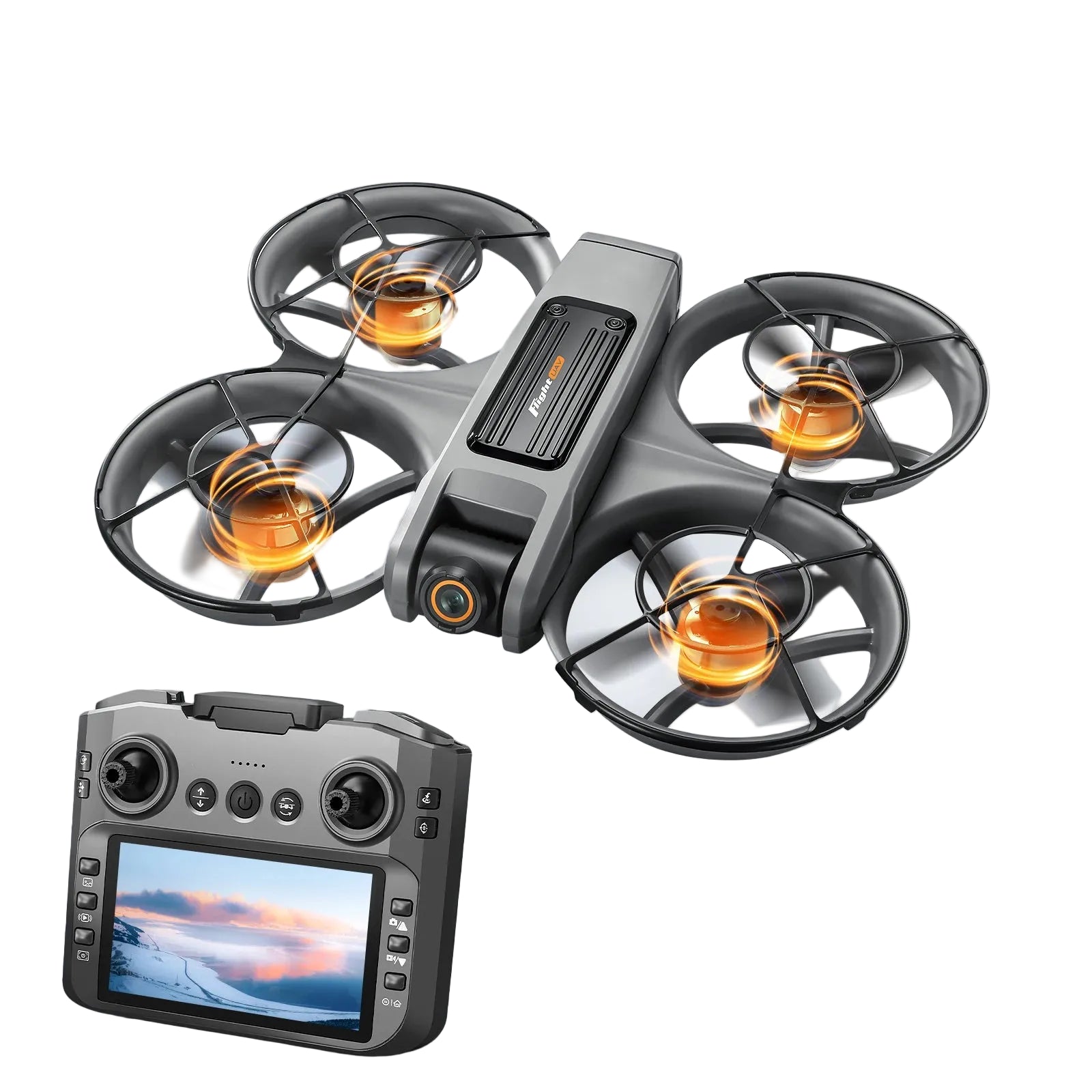8K Screen FPV Obstacle Drone