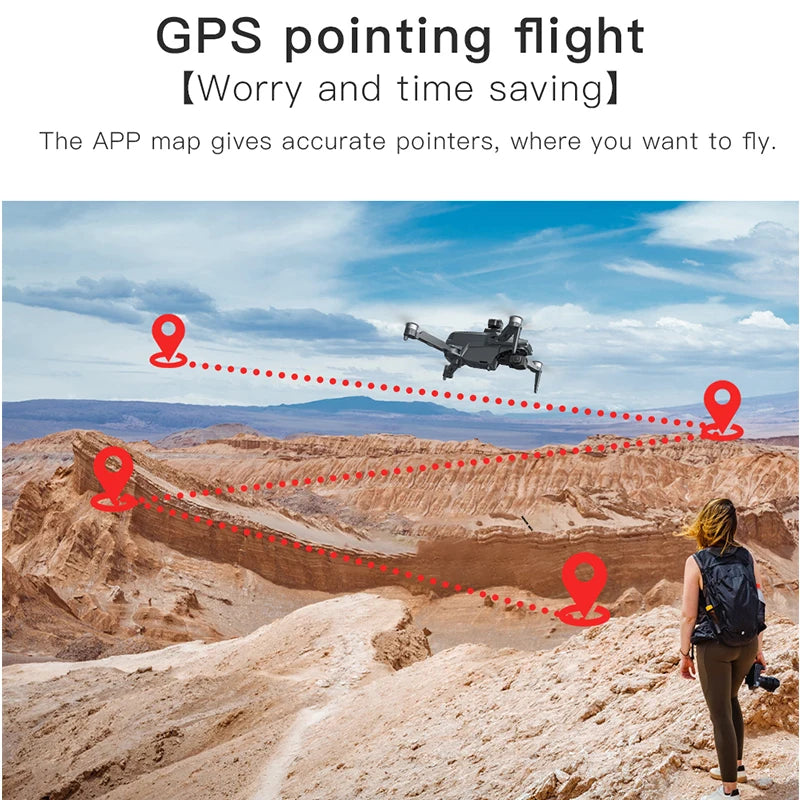 4K GPS Gimbal Obstacle Drone