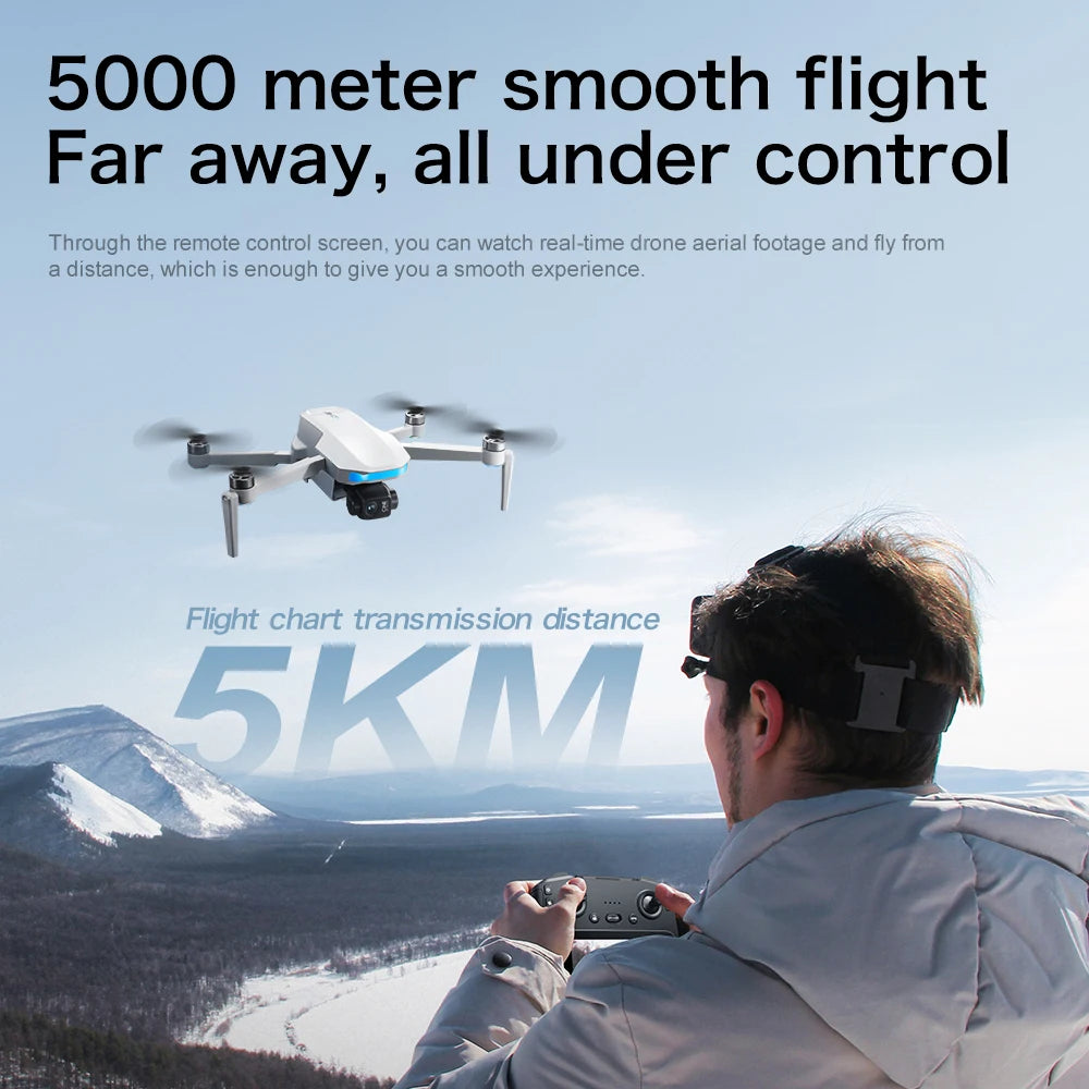 4K Gimbal Screen GPS Drone