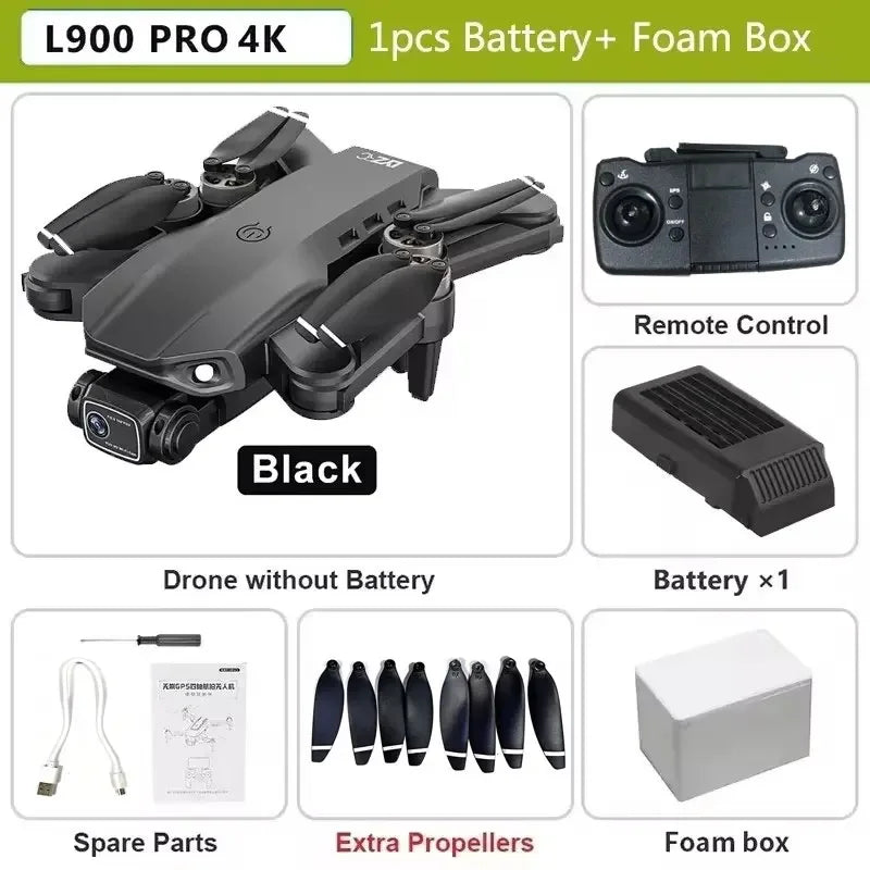 4K GPS Obstacle Avoidance Drone