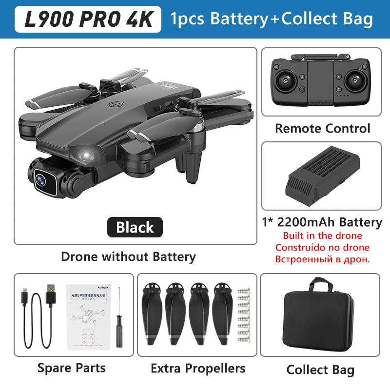 4K GPS Dual Camera Drone