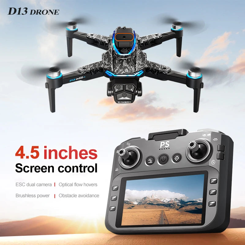 4K Triple Camera Screen Drone