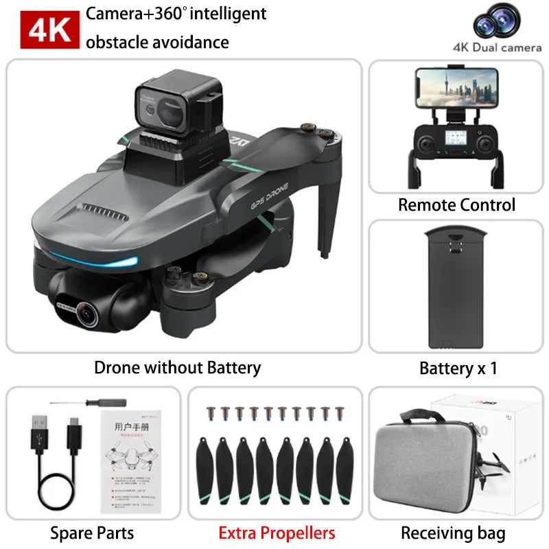 8K GPS Gimbal FPV Drone