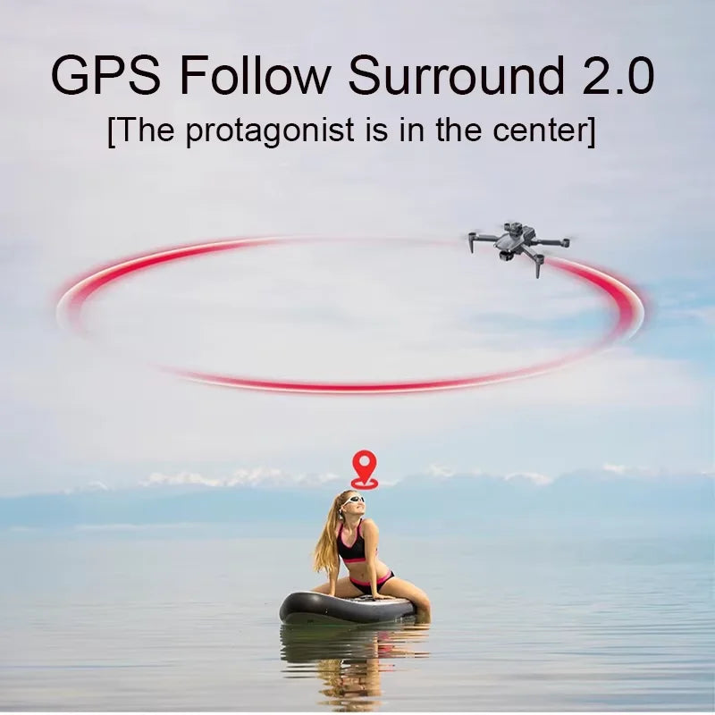 4K GPS 3-Axis Gimbal Drone