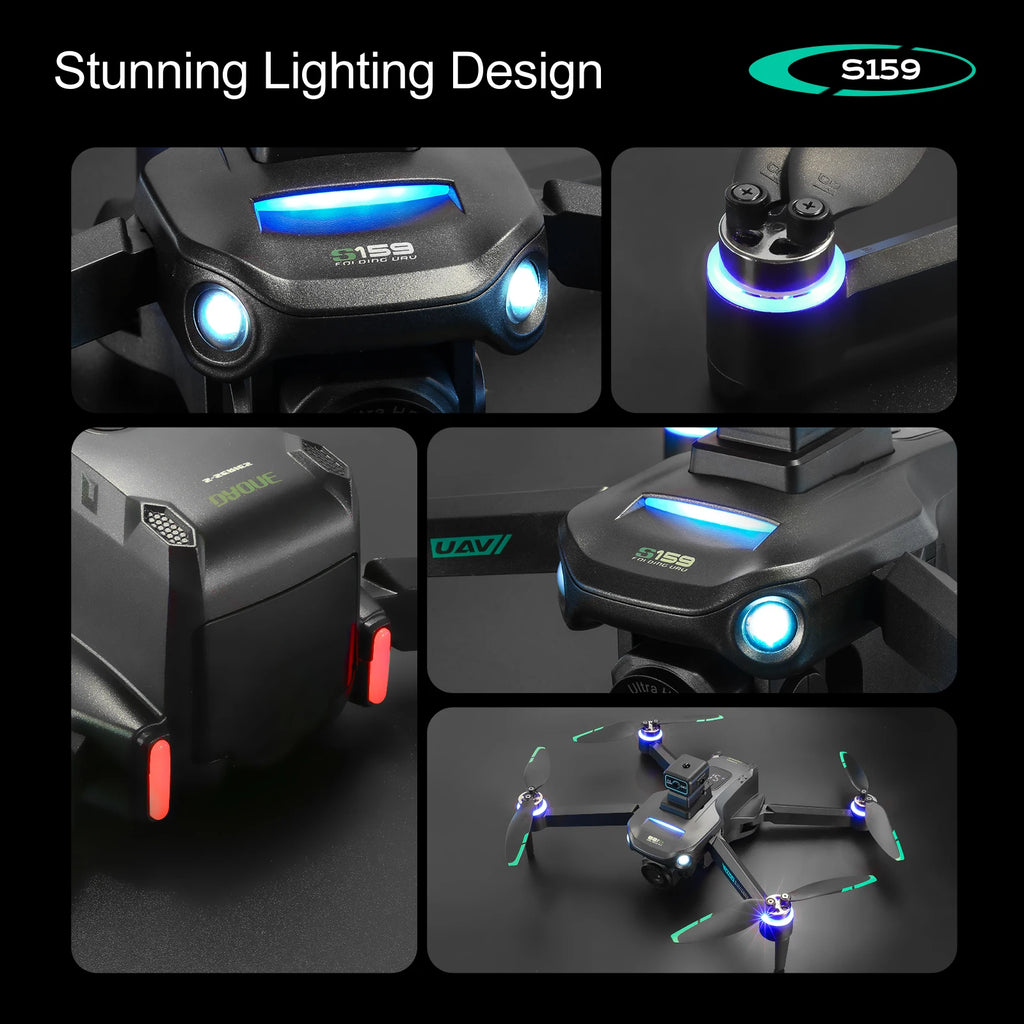 GPS Screen Obstacle Drone 8K