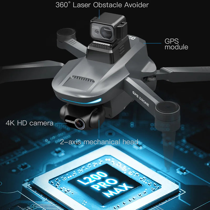 8K GPS Gimbal FPV Drone