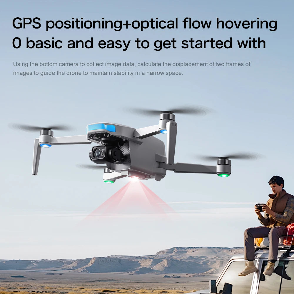 4K Gimbal Screen GPS Drone