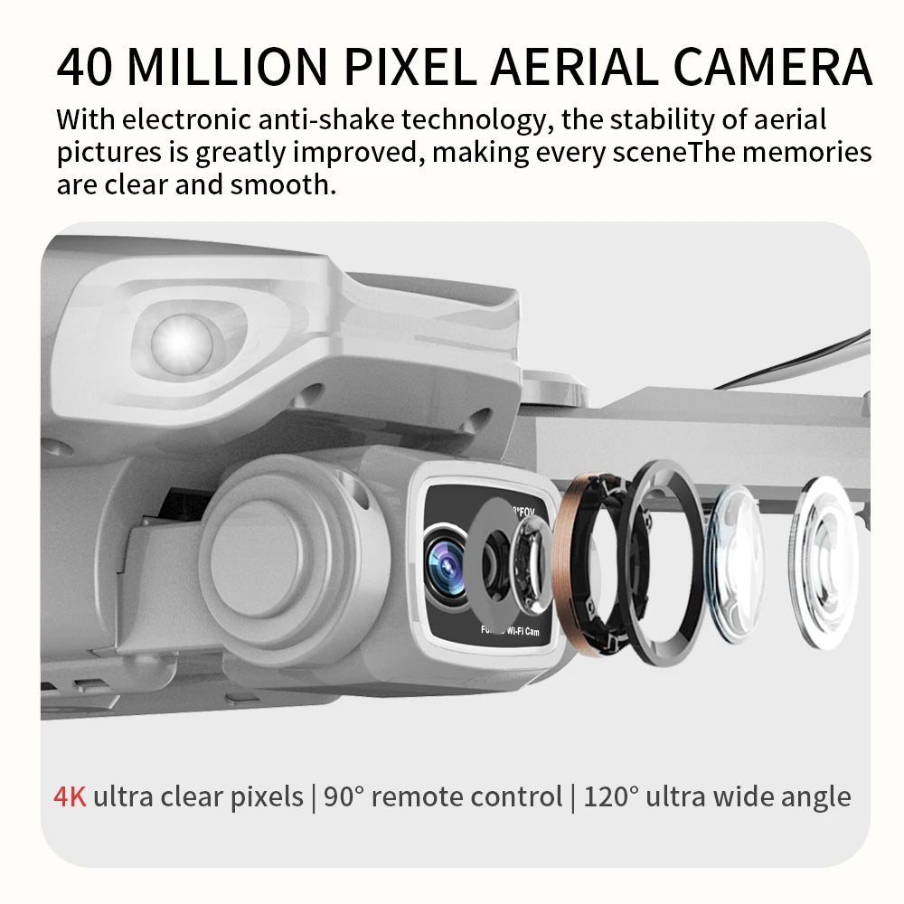 4K GPS Dual Camera Drone