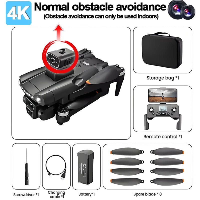 8K GPS Foldable FPV Drone