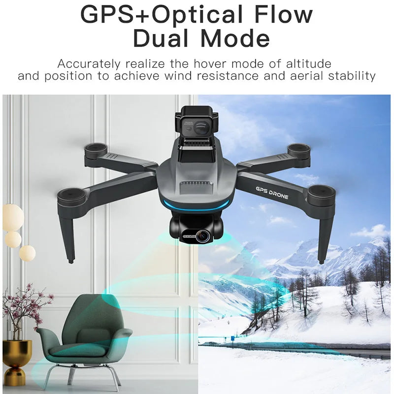 8K GPS Gimbal FPV Drone