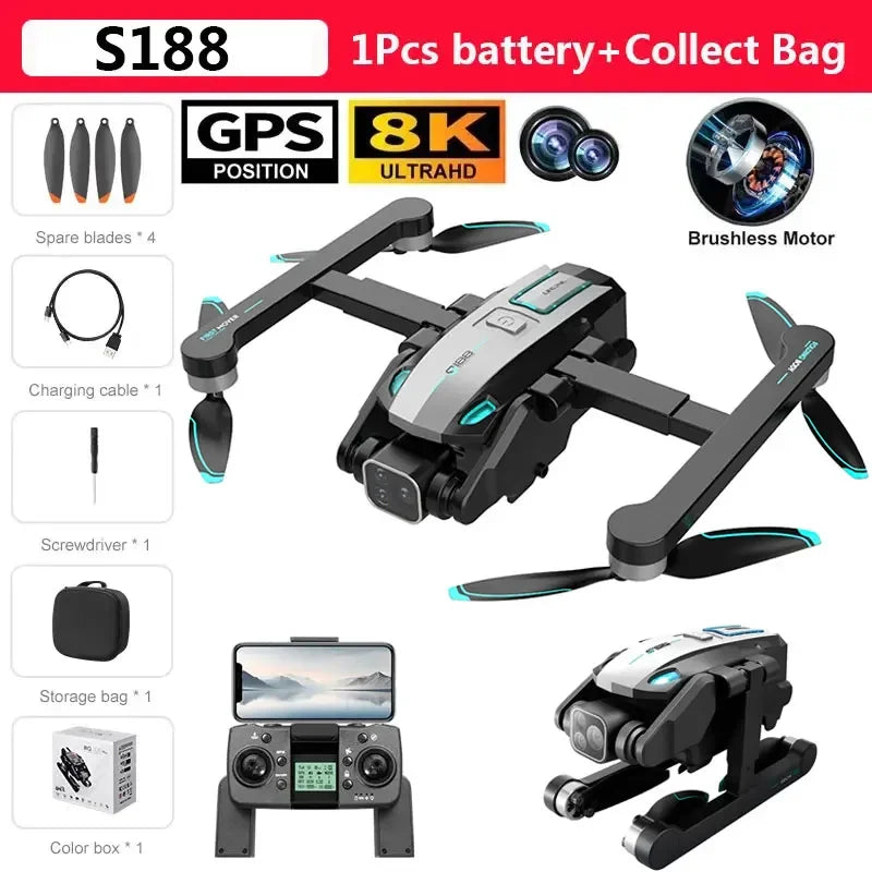 8K GPS Dual Camera Drone