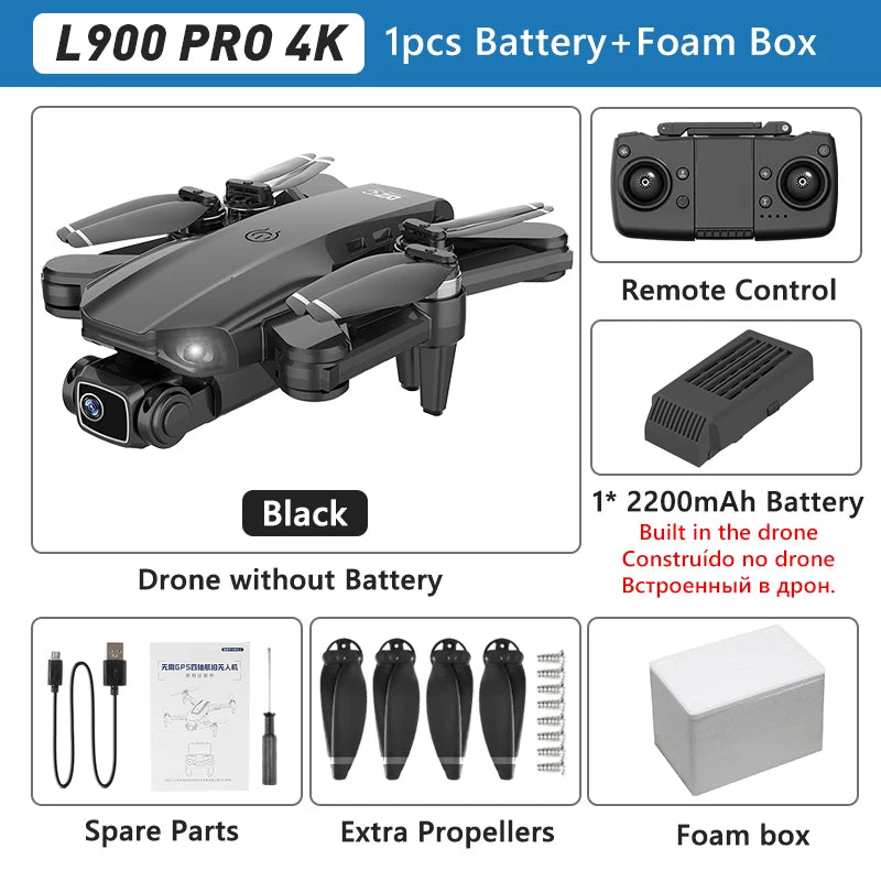 4K GPS Dual Camera Drone