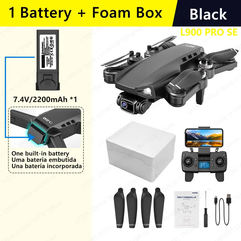 4K GPS Foldable FPV Drone