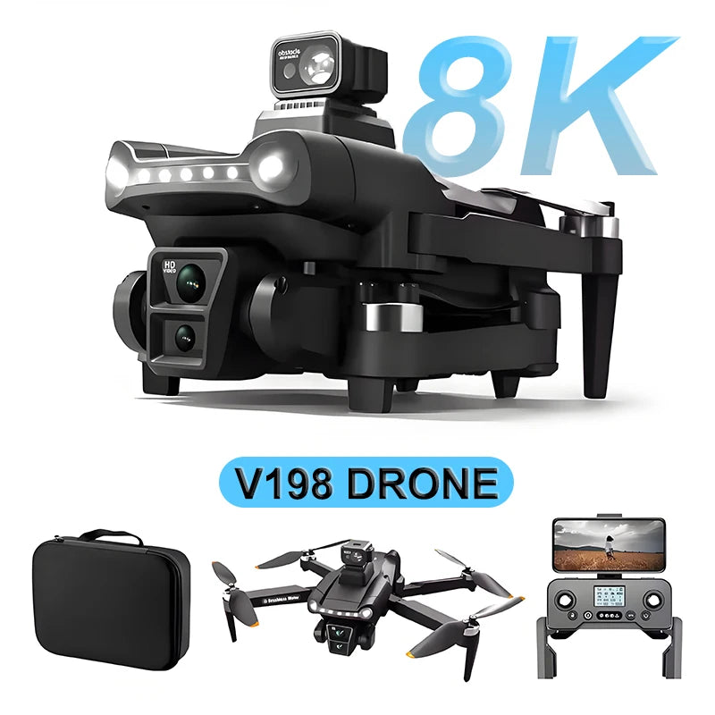 8K GPS Foldable FPV Drone