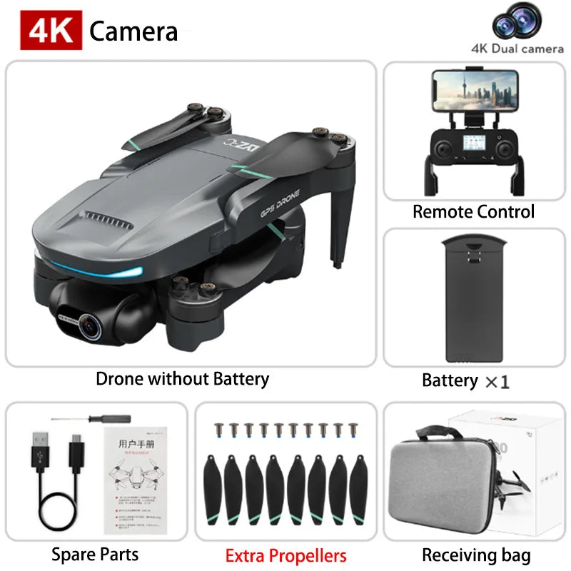 8K GPS Gimbal FPV Drone