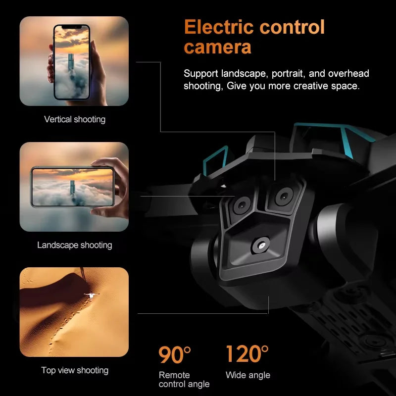 Mini 4K Triple Camera Drone
