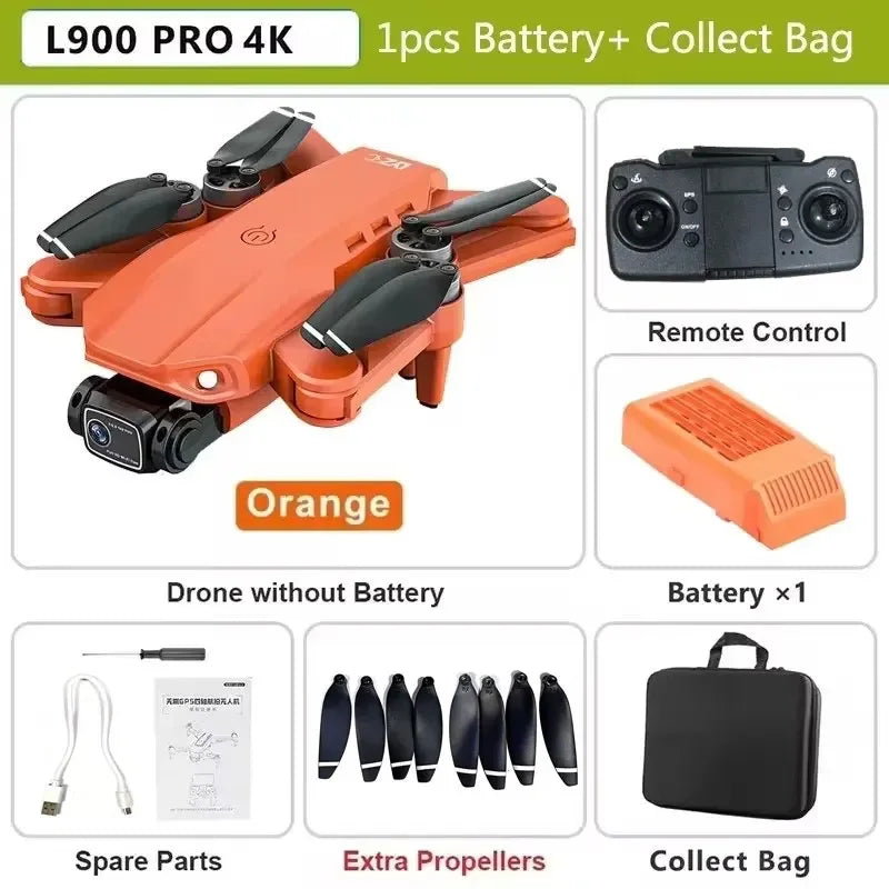 4K GPS Obstacle Avoidance Drone