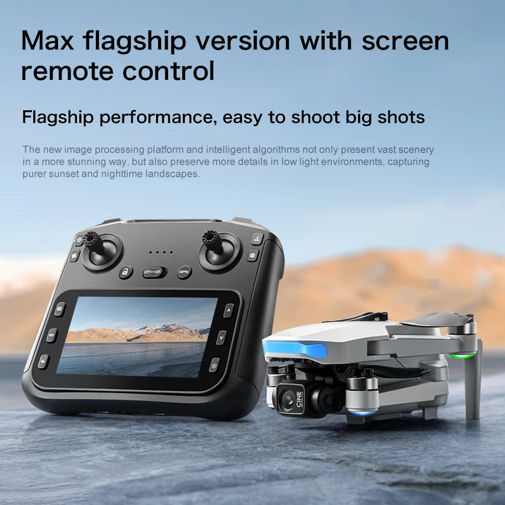 4K Gimbal Screen GPS Drone